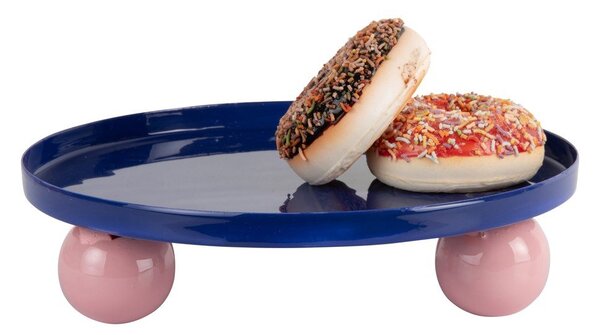 Kovinski pladenj ø 25 cm Double Funky – PT LIVING