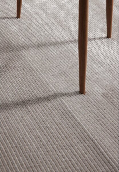 Siva/kremno bela preproga 120x170 cm Perles Dolomite – Elle Decoration