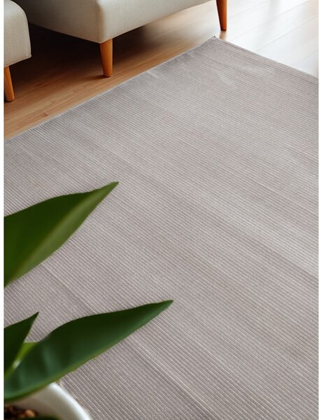 Siva/kremno bela preproga 120x170 cm Perles Dolomite – Elle Decoration