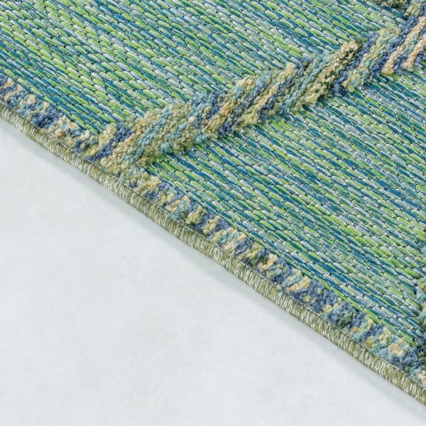 Zelen zunanji tekač 80x250 cm Bahama – Ayyildiz Carpets
