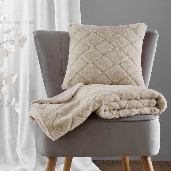Okrasna blazina iz mikropliša 43x43 cm Cosy Diamond – Catherine Lansfield