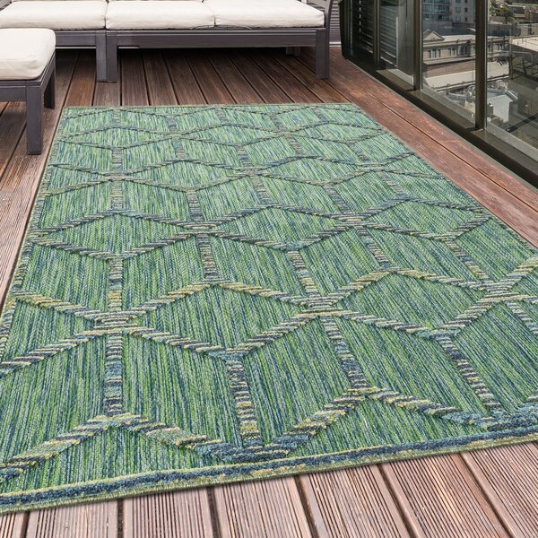 Zelen zunanji tekač 80x250 cm Bahama – Ayyildiz Carpets