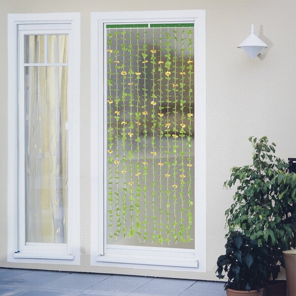 Rumena/zelena zavesa za vrata 90x190 cm Sunflowers – Maximex