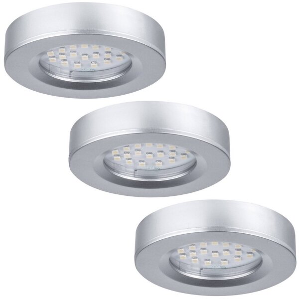 Paulmann 93580 - KOMPLET 3xLED/2,5W Vgradna svetilka FURNITURE 230/12V