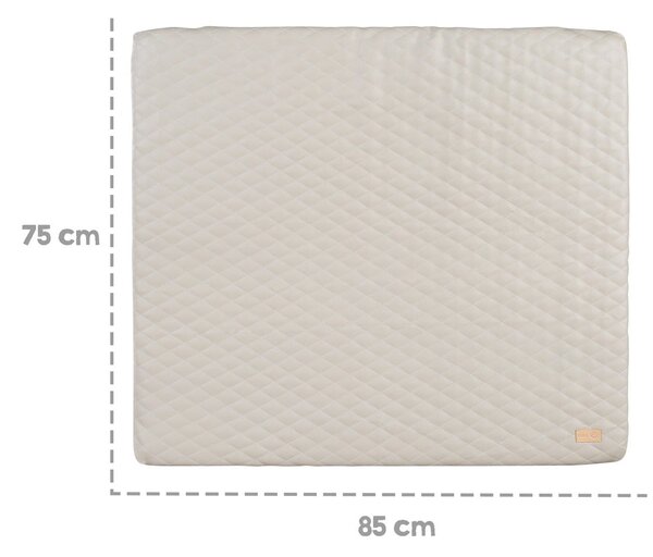 Podloga za previjanje 75x85 cm Greyish gesteppt – Roba