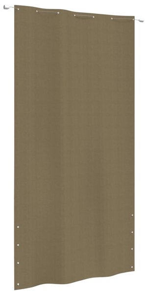 VidaXL Balkonsko platno taupe 140x240 cm tkanina Oxford