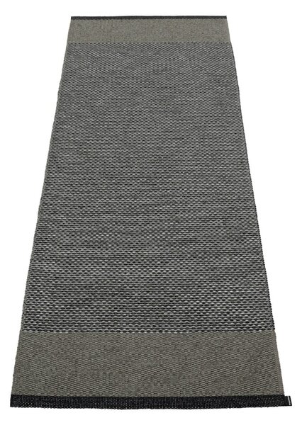 Antracitno siv zunanji in notranji tekač 70x200 cm Edit Charcoal – Pappelina