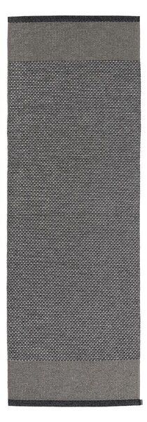 Antracitno siv zunanji in notranji tekač 70x200 cm Edit Charcoal – Pappelina
