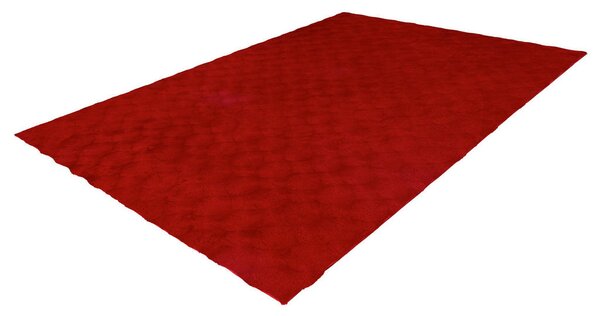 PREPROGA Z VISOKIM FLOROM 80/150 cm tkano rdeča