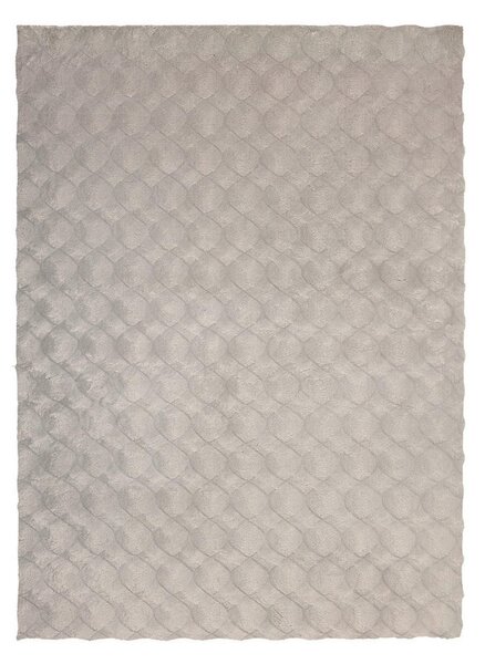 PREPROGA Z VISOKIM FLOROM 120/170 cm tkano siva