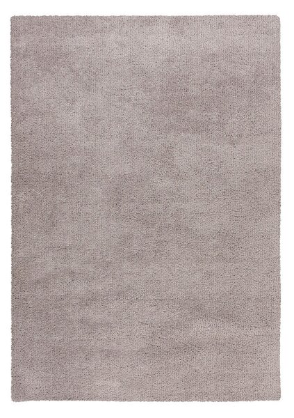 PREPROGA Z VISOKIM FLOROM 80/150 cm tkano srebrne barve