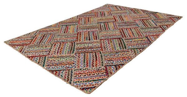 RAVNO TKANA PREPROGA 120/170 cm spleteno večbarvno