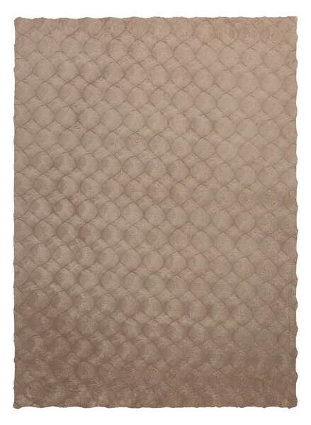 PREPROGA Z VISOKIM FLOROM 80/150 cm tkano rjavosiva