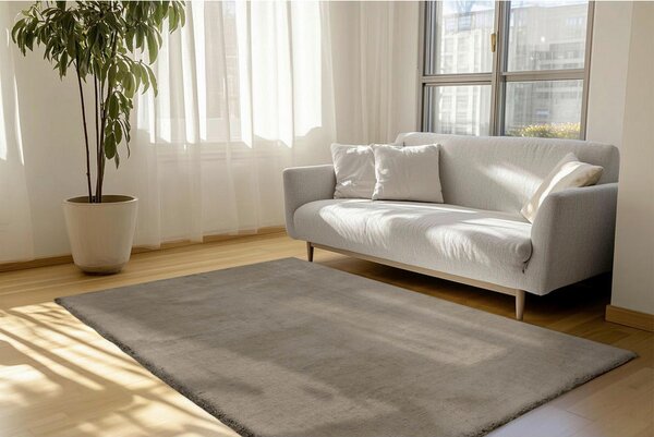 PREPROGA Z VISOKIM FLOROM 80/150 cm tkano barva oreha