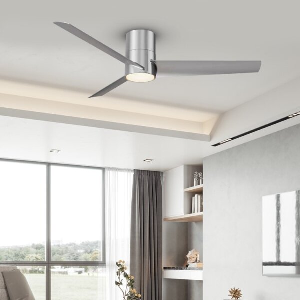 ZEVENTI - LED Stropni ventilator BARROSA LED/18W/230V Wi-Fi Tuya + Daljinski upravljalnik