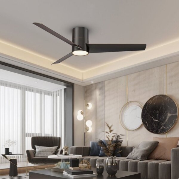 ZEVENTI - LED Stropni ventilator BARROSA LED/18W/230V Wi-Fi Tuya + Daljinski upravljalnik