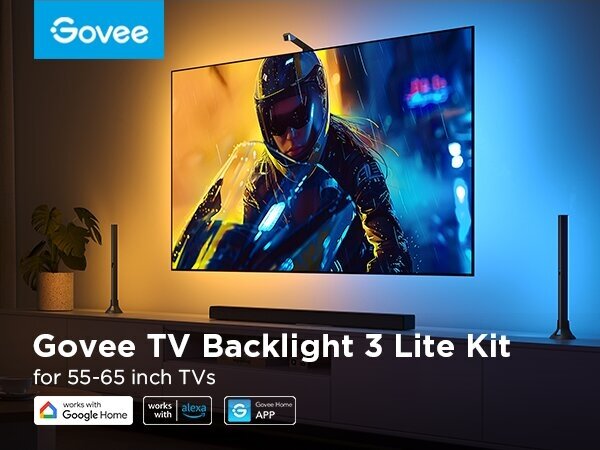 Govee - SET 2x Backlight TV 55-65" SMART LED osvetlitev RGBICW Wi-Fi