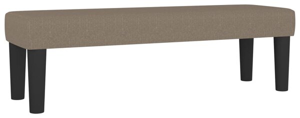 VidaXL Klop taupe 100x30x30 cm blago