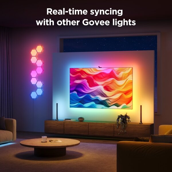 Govee - Backlight 3S Netflix TV 55-65" SMART LED osvetlitev RGBICW Wi-Fi + Daljinski upravljalnik