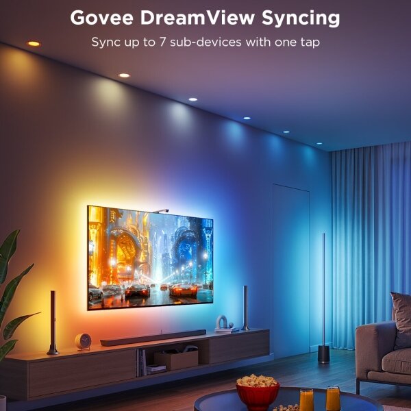 Govee - SET 2x Backlight TV 55-65" SMART LED osvetlitev RGBICW Wi-Fi