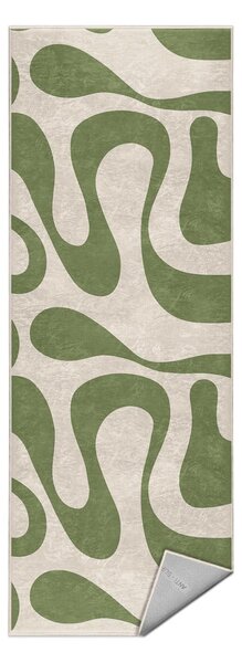 Zelen pralen tekač 80x200 cm Matcha Latte – Mila Home