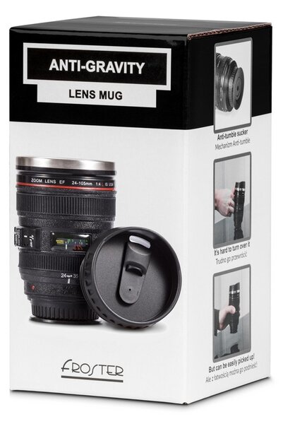 Skodelica proti prevrnitvi – Anti-gravity Lens Mug