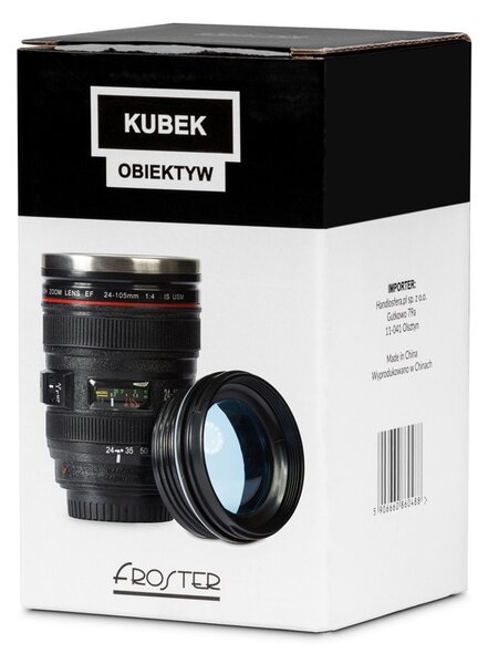 Fotografska skodelica – Lens Mug Black