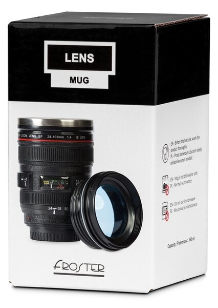 Fotografska skodelica – Lens Mug Black