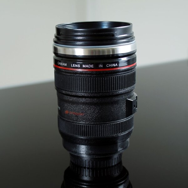 Fotografska skodelica – Lens Mug Black