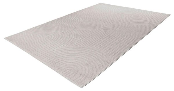 RAVNO TKANA PREPROGA 80/150 cm tkano srebrne barve