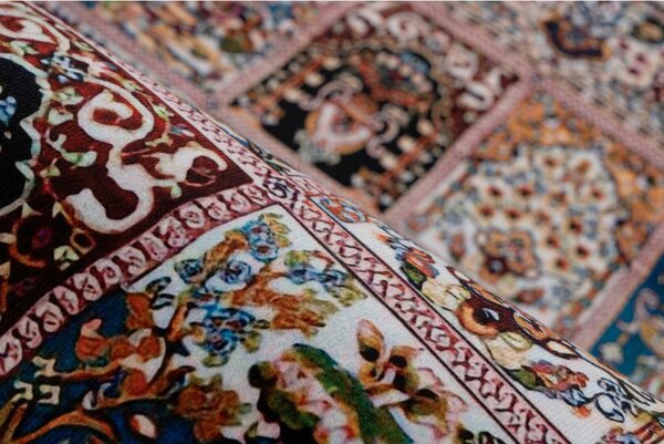 RAVNO TKANA PREPROGA 120/170 cm tkano rdeča
