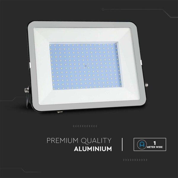 LED Reflektor SAMSUNG CHIP LED/300W/230V 4000K IP65 črna