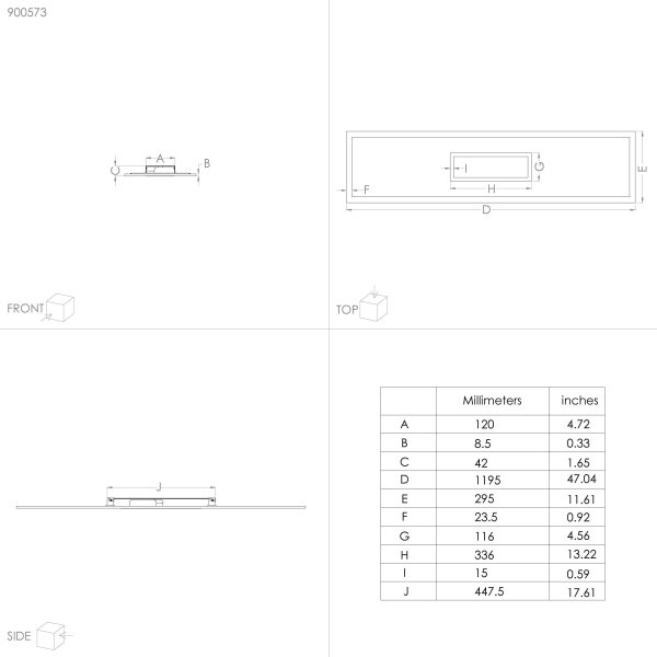 Eglo 900573 - LED RGBW Zatemnitveni panel BORDONARA LED/35W/230V + Daljinski upravljalnik