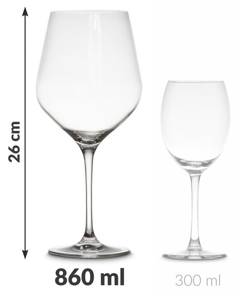 Komplet z vinskim kozarci diVinto – Diamond