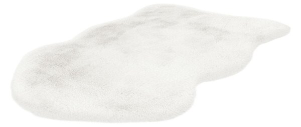 PREPROGA Z VISOKIM FLOROM 60/90 cm tkano bela