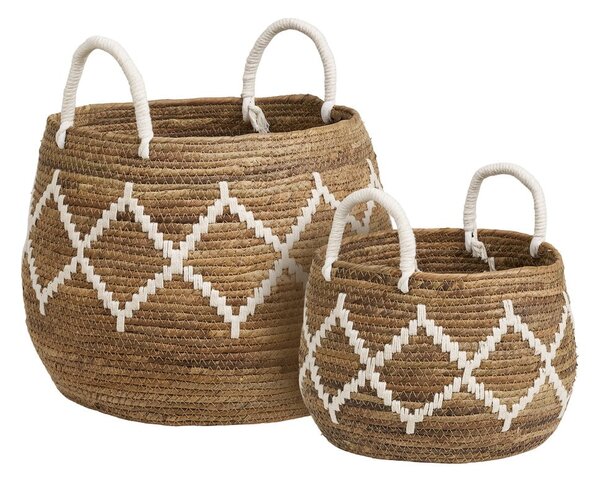 Košare v kompletu 2 ks iz protja ø 41x32 cm Altea – House Nordic