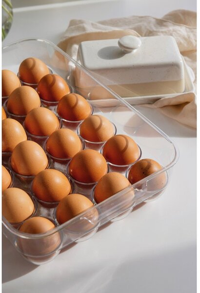 Plastično držalo za jajca 33x21 cm – Casa De Engel