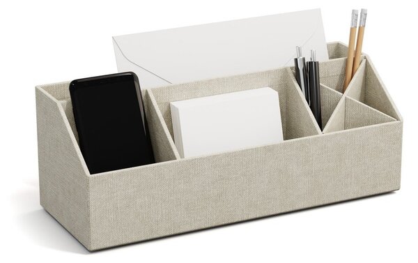Kartonast organizator za pisalne potrebščine Elisa Canvas Paper Laminate – Bigso