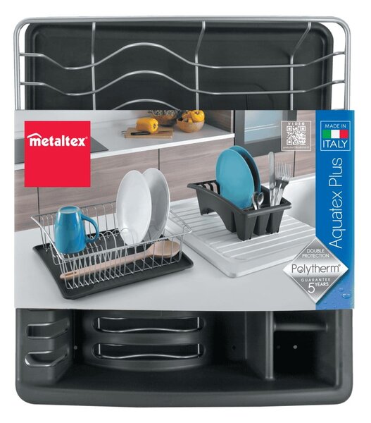 Odcejevalnik za posodo Metaltex Aquatex Plus, 35 x 30 cm