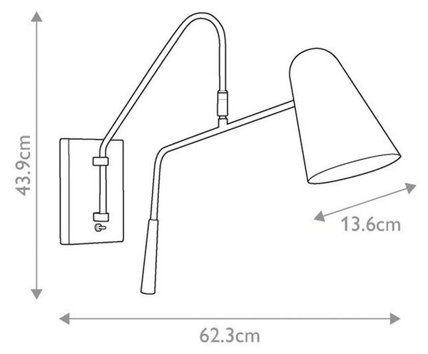 STENSKA SVETILKA Simon 220-240 V E27