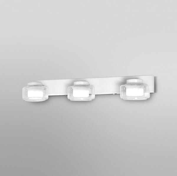 Ledvance -LED Kopalniška stenska svetilka ORBIS FLAME 3xLED/5,5W/230V IP44 bela