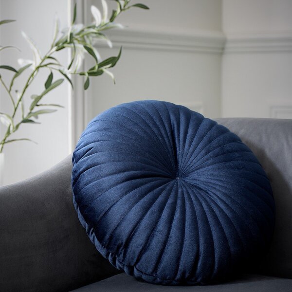 Žametna okrasna blazina ø 40 cm Round Soft Touch – Catherine Lansfield