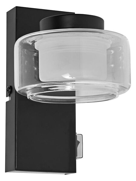 Ledvance - LED Kopalniška stenska svetilka ORBIS FLAME LED/5,5W/230V IP44 črna