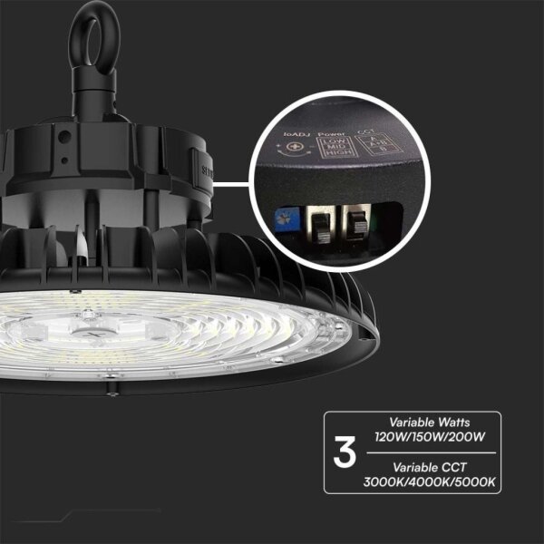 LED Industrijska svetilka UFO High Bay LED/200W/230V 3000K/4000K/6000K IP65