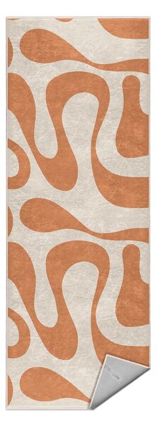 Oranžen pralen tekač 60x230 cm Caramel Latte – Mila Home