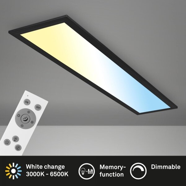 Brilo - LED Zatemnitveni nadgradni panel LED/24,5W/230V 3000-6500K + Daljinski upravljalnik