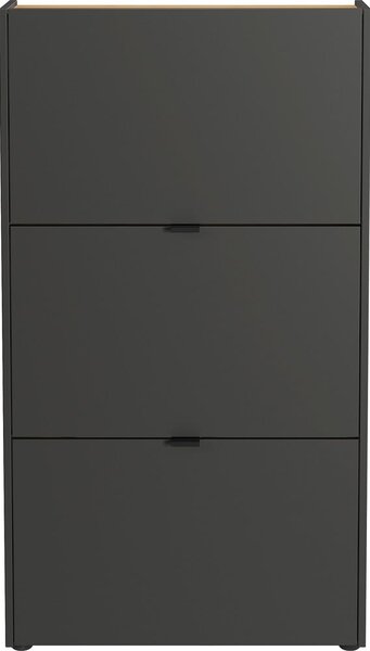 Antracitno siv set za hodnik 101x200x22 cm Ameca – Germania