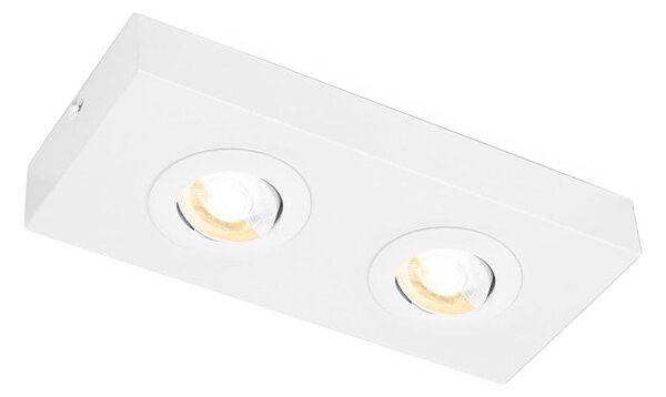 Briloner 3996026 - LED Reflektor CTS 2xLED/4W/230V 2700/4000K bela