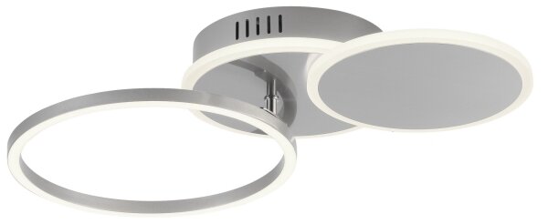 Leuchten Direkt 14116-55 - LED Stropna svetilka LED/25,5W/230V mat krom