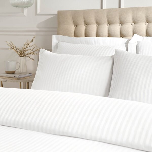 Prevleke za vzglavnik iz damasta v kompletu 2 ks 50x75 cm Satin Stripe – Catherine Lansfield